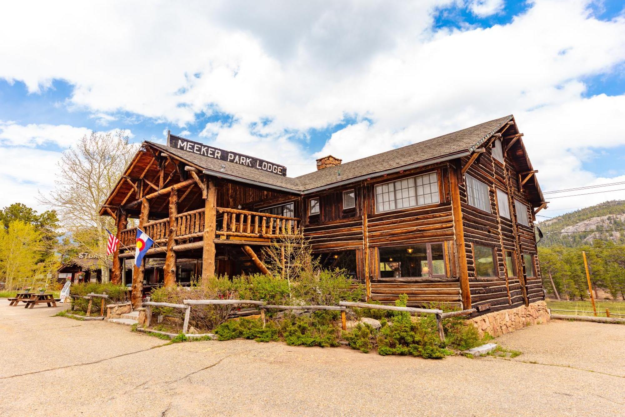 The Meeker Park Lodge Allenspark Exterior photo
